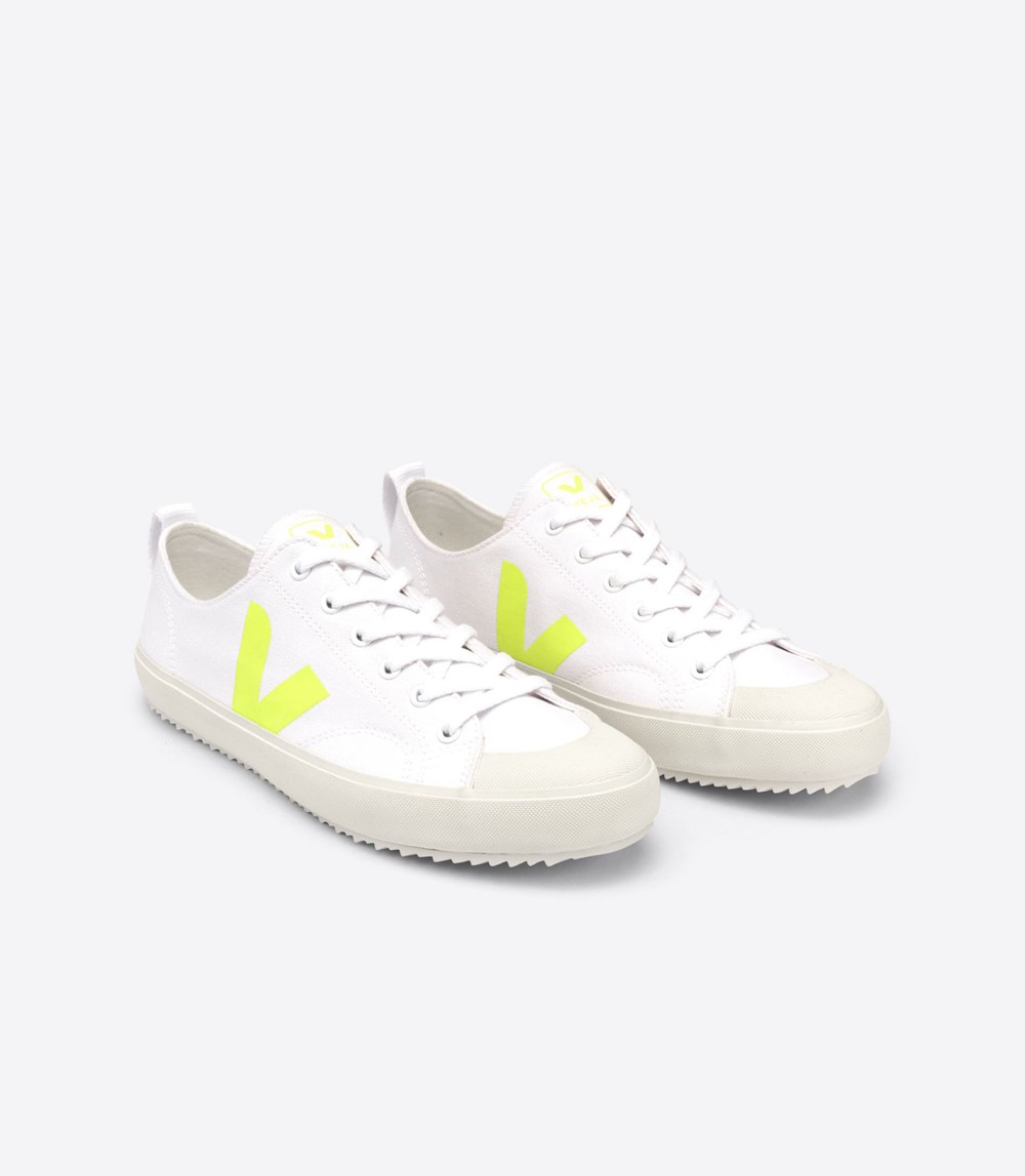 Veja Trainers Mens White - Nova Canvas - OINF-08153